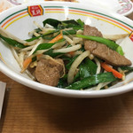 餃子の王将 - ニラレバ炒め