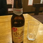 炭火焼肉スーパーホルモン - ノンアルコールビール…