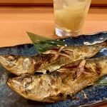 寿司 魚禅 - 鰯塩焼　380円