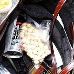 秩父宮ラグビー場 売店 - ぎんなんを持って来てくれた。ヽ(^。^)ノﾔﾎｰ!