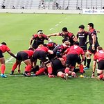 秩父宮ラグビー場 売店 - ラグビー選手って凄いのね。