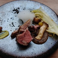 イル ギオットーネ ディ ピュー - 骨付き子羊のロースト（これも目の前で仕上げてくださいます）
