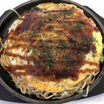 お好み焼き 麦 - 肉玉そば