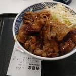Yoshinoya - 牛カルビ生姜丼。