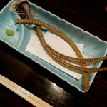 うなぎ 魚政 - 骨せんべい