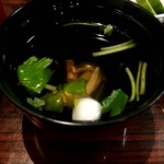 うなぎ 魚政 - 肝吸い