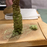 輪じま - 立派な山葵