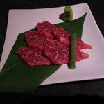 まる良炭火焼肉 - 松阪牛赤身