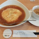 チャイニーズキッチン KURO - かに玉のせあんかけご飯（７５０円）