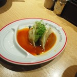 茹で餃子セット920円の茹で餃子３個