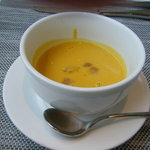 OGINO organic Restaurant - かぼちゃのポタージュ　ポルト酒風味
