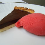 OGINO organic Restaurant - 木いちご風味のチョコレートタルト