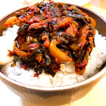 西中華そば店 - 辛子ザーサイ丼