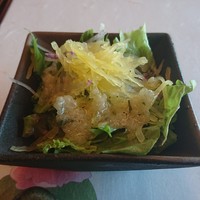 鉄板焼き 加賀 - 季節のフレッシュサラダ