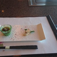 鉄板焼き 加賀 - こだわり旬菜２種盛り