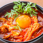 Sundubu jjigae set meal