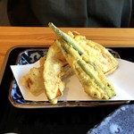 蕎麦カフェ INOJIN - 天ぷら小　３００円