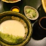 手打そば やっこ - とろろアップ