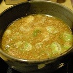 つけ麺屋 のぶなが - 「辛ごまつけ麺　中盛」