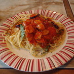 珈琲ポプラ - スパゲティトマトソース