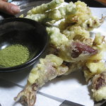 Robatayaki Asai - ホタルイカの天ぷら（春）