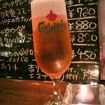 Osteria  giada - 生ビールはCarlsberg
