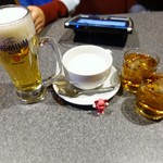 カラオケレインボー - ホットカルピス380円 　紀州産特選南港梅酒　480円