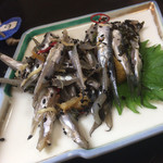 浜料理 かずさ - 酸味が美味しい、いわしのごま漬け(^ ^)