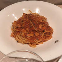 Giglio - 友人のトマトパスタ。