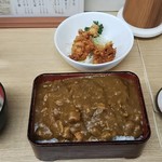 河金 - 河金丼（ヒレカツ重）1,100円♪