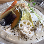 カフェプラスケーキ ククー - 今日のごはんオムライスでした