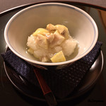 御料理 寺沢 - 栗の飯蒸し