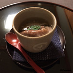 御料理 寺沢 - きたかみ牛と二子里芋の銀餡がけ