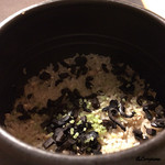 御料理 寺沢 - 香茸の炊込みごはん