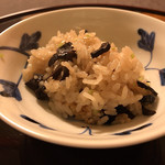 御料理 寺沢 - 香茸の炊込みごはん