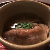御料理 寺沢 - きたかみ牛と二子里芋の銀餡がけ