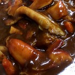 喰い処　弐七 - ホッキカレーのアップ