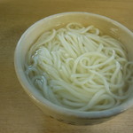 釜揚うどん 一心 - 釜揚げうどん大　細麺