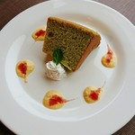 リ リーフ - 小松菜のシフォンケーキ　380円+税　2018/07