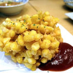 須賀乃湯 - コーンかき揚げ