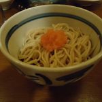 更科丸屋 - 食事（半蕎麦）