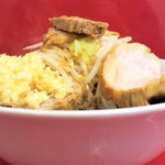 ラーメン二郎 - ラーメン小＋ニンニク多め