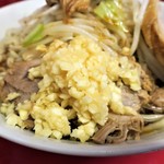 ラーメン二郎 - ニンニク多め