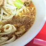 ラーメン二郎 - スープ