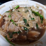 美うら食堂 - ニラ肉炒め定食(750円)