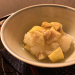 御料理 寺沢 - 栗の飯蒸し