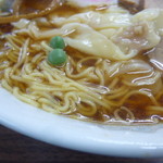 麺とスープ