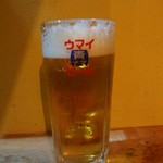 炭や肴や はん蔵 - 生ビールはアサヒの青生！