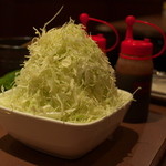 やきにく本舗 - 千切りキャベツ