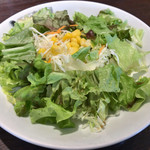 カレーハウス CoCo壱番屋 - ●メンチカツカレー721税込
・400g103税込
・2辛42円税
・なす154円税込
・追加ソース103円税込
●ヤサイサラダ185円税込
計1308円税込